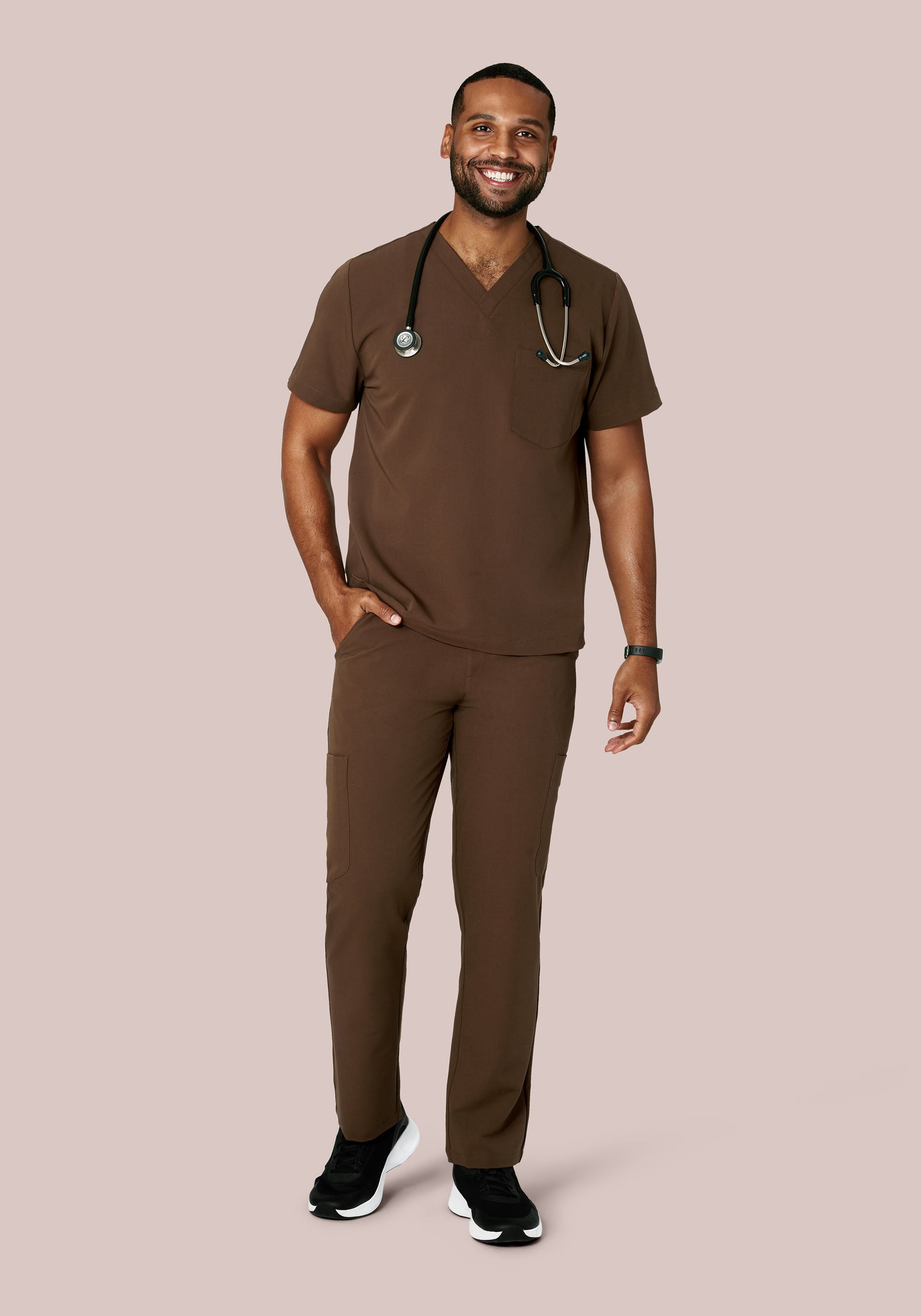7 Pocket Cargos Chocolate Brown