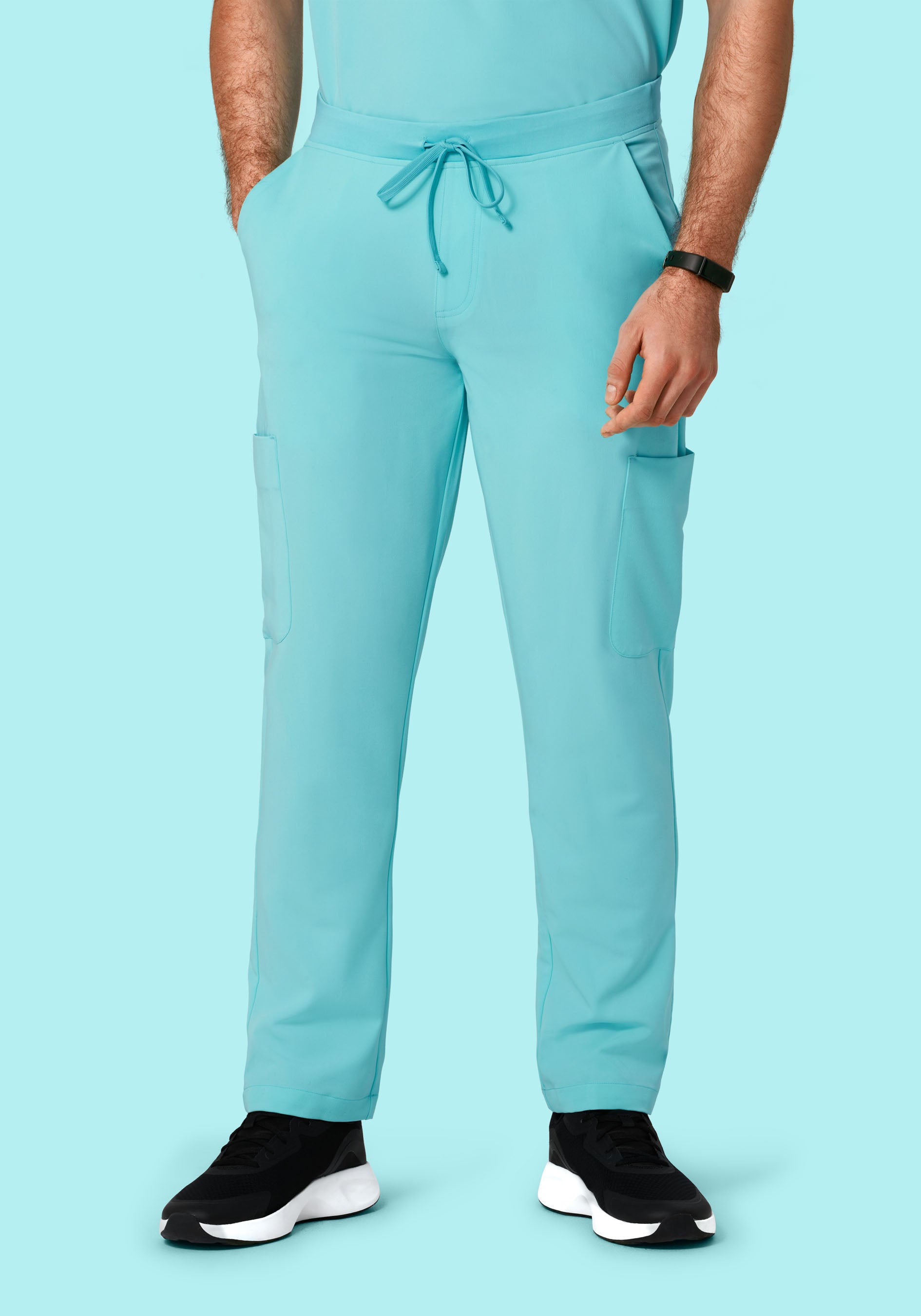 7 Pocket Cargos Aqua