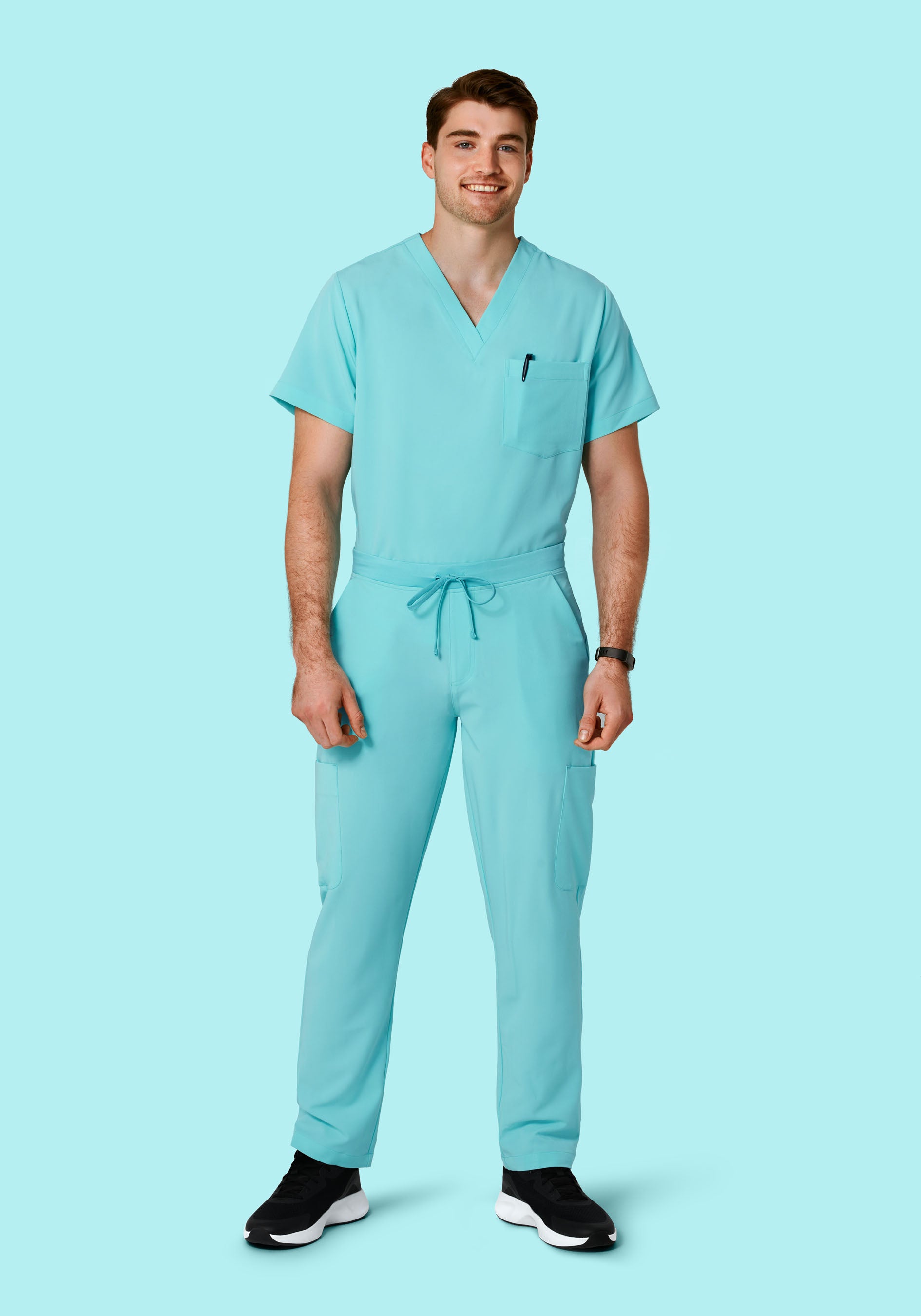 7 Pocket Cargos Aqua