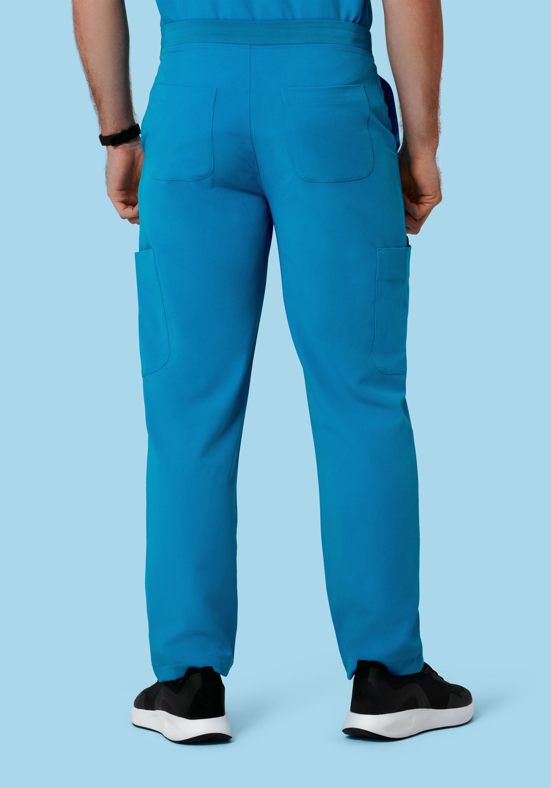 7 Pocket Cargos Electric Blue
