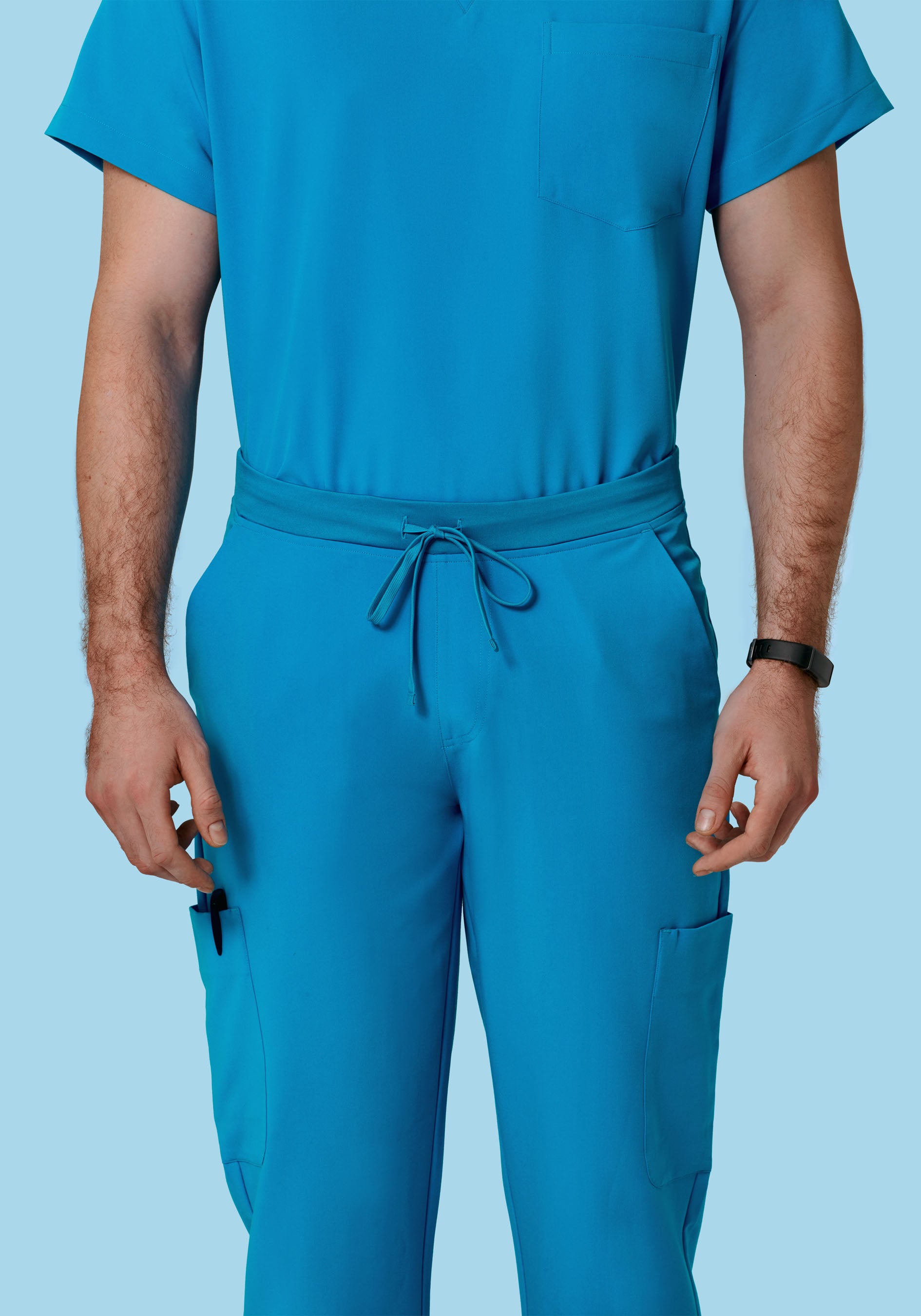 7 Pocket Cargos Electric Blue