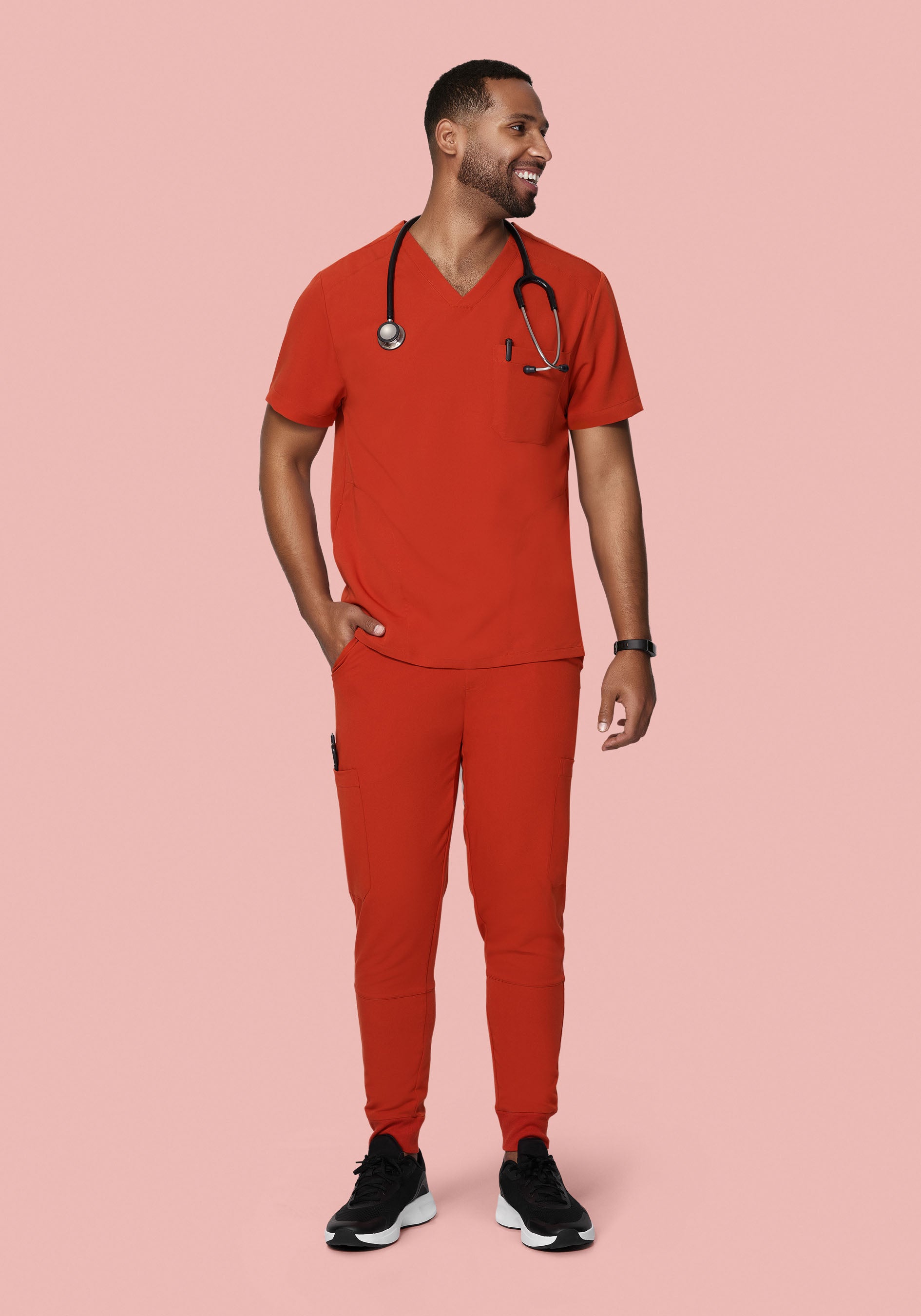 7 Pocket Joggers Rust