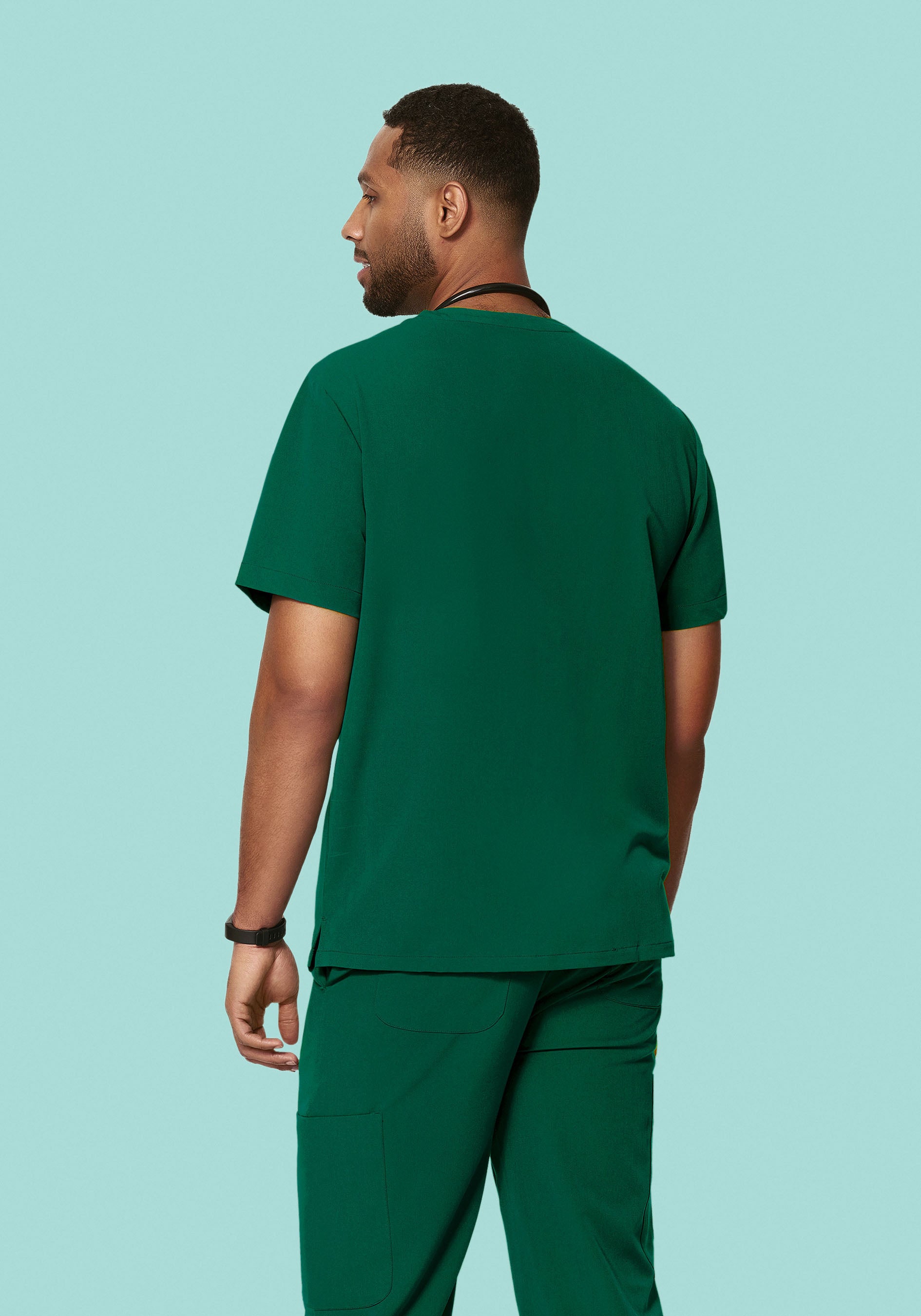 Two Pocket Top Hunter Green