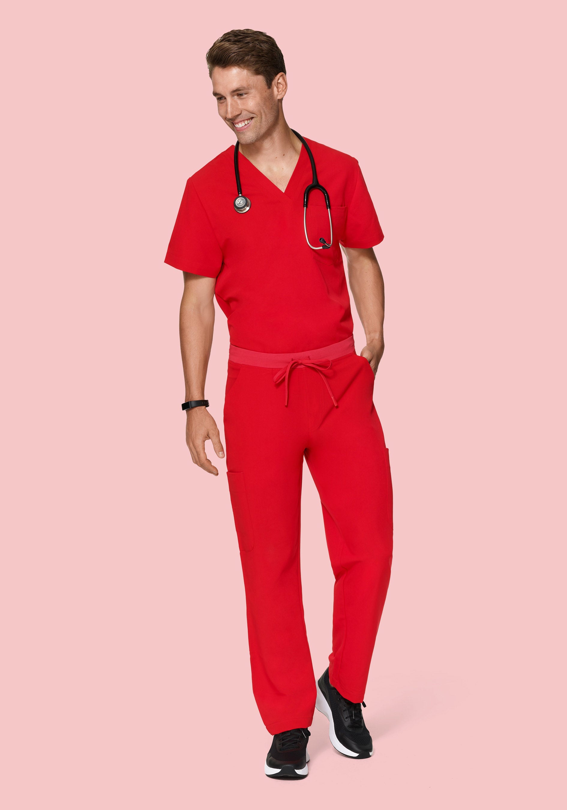 Two Pocket Top Candy Red
