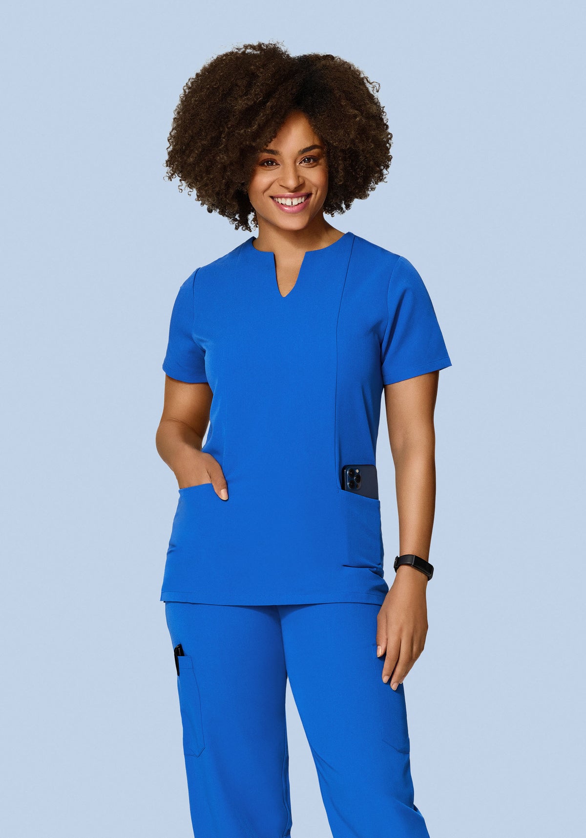 Teal Scrubs Mandala Scrubs