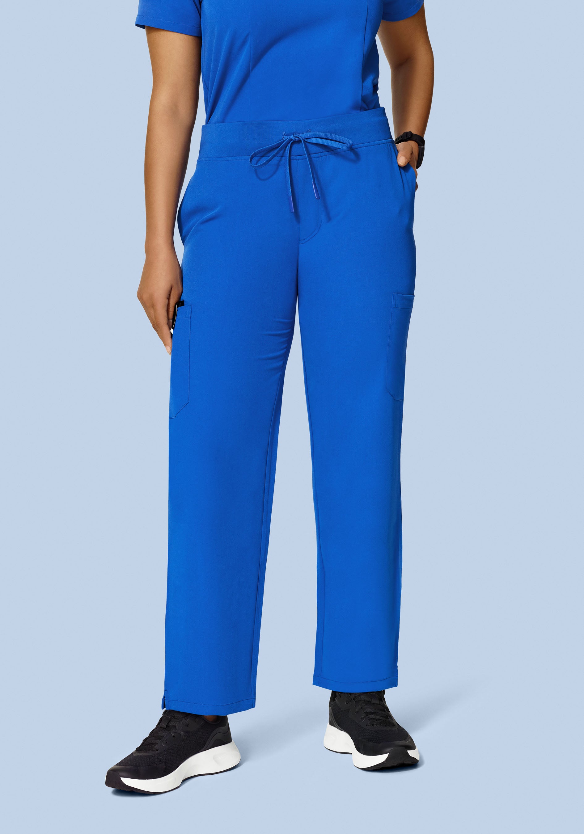 9 Pocket Cargo Pants Royal Blue