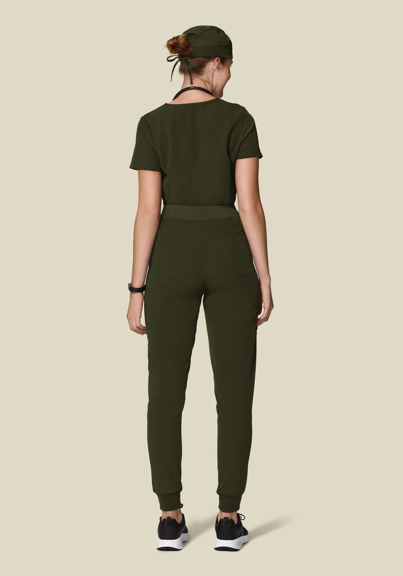 Colorfulkoala, Pants & Jumpsuits, Colorfulkoala Size Medium 28 High  Waisted Joggers Olive Green