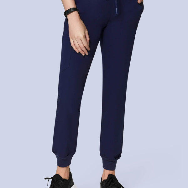 Navy Blue Womens High Waist Yoga Pants at Rs 530 in Kovilpatti