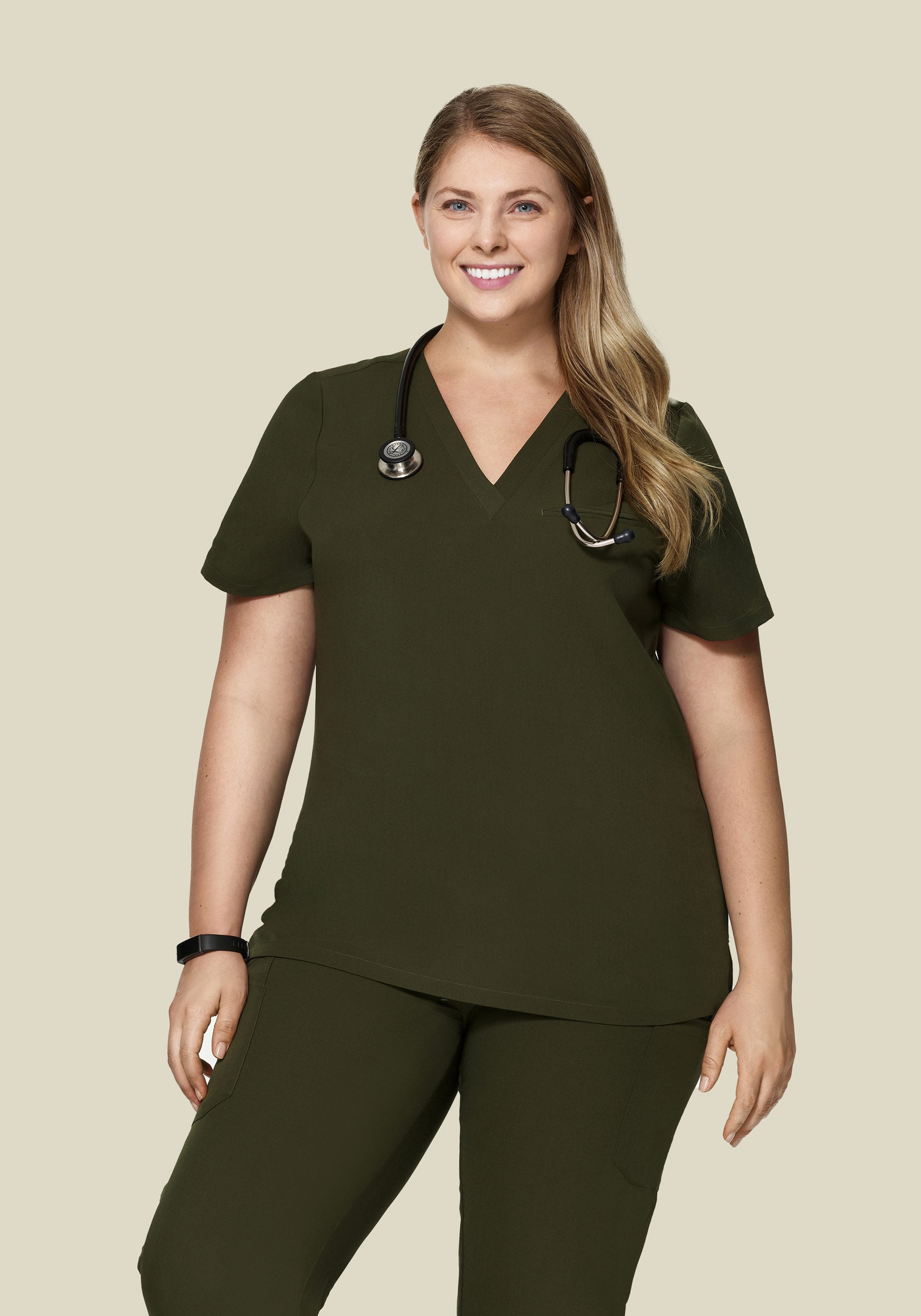 One Pocket Top Olive