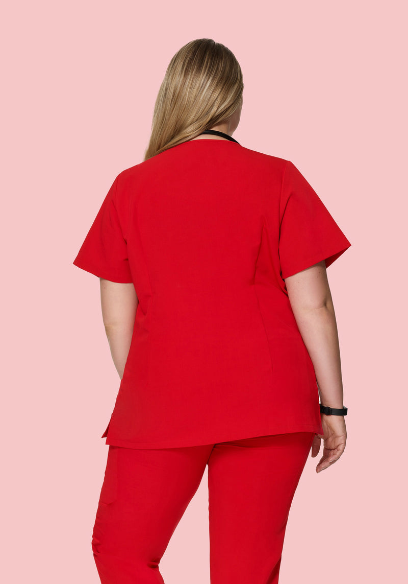 One Pocket Top Candy Red