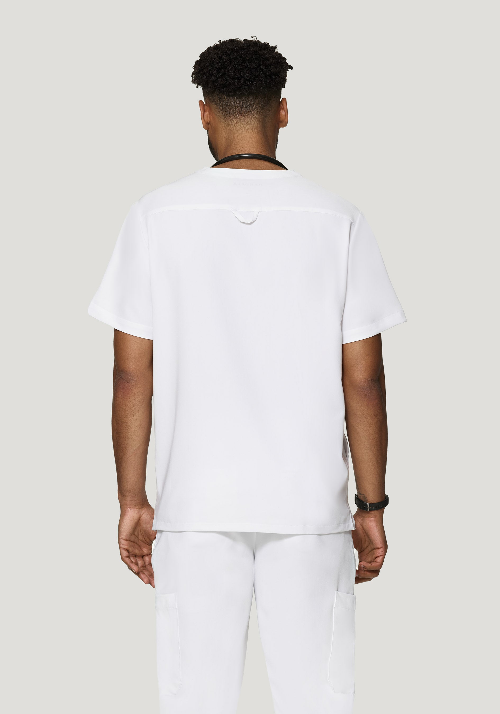 Three Pocket Top White