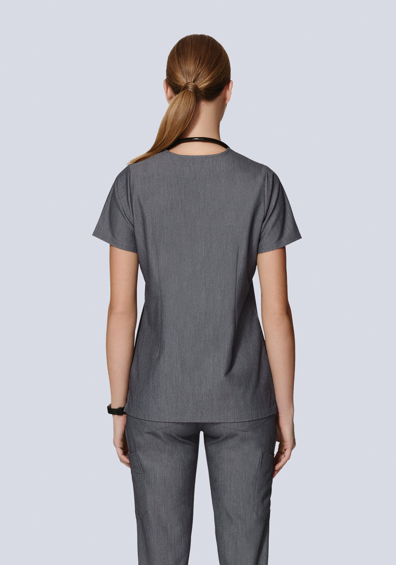 One Pocket Top Gray