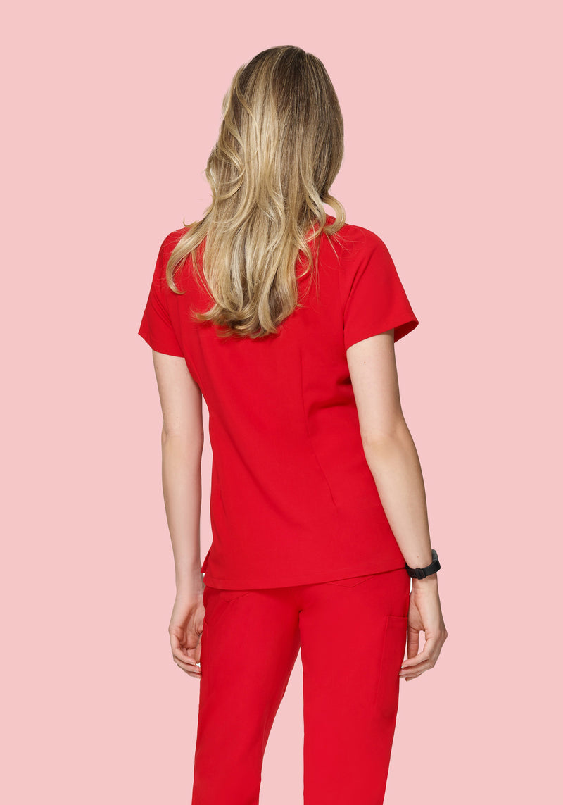 One Pocket Top Candy Red
