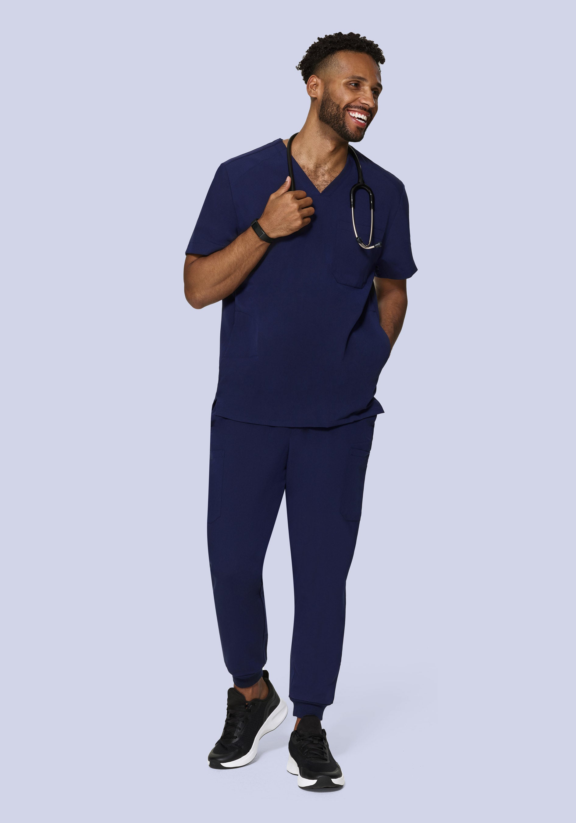 Three Pocket Top Navy