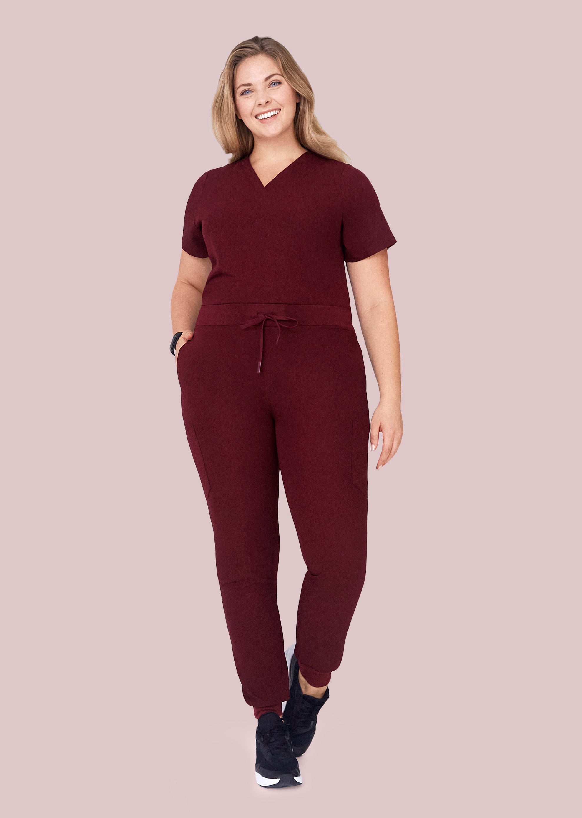 9 Pocket Joggers Wine