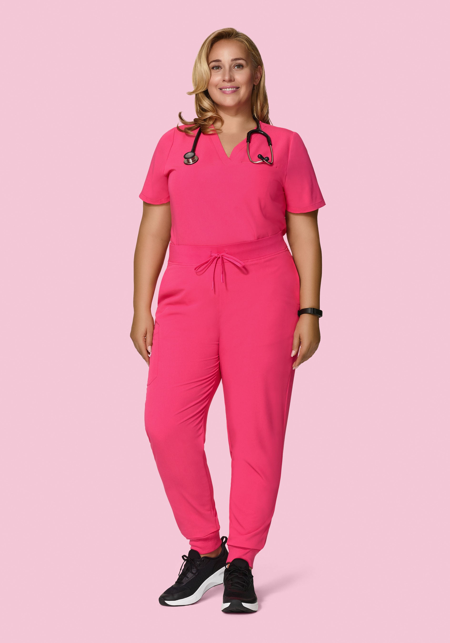 9 Pocket Joggers Azalea