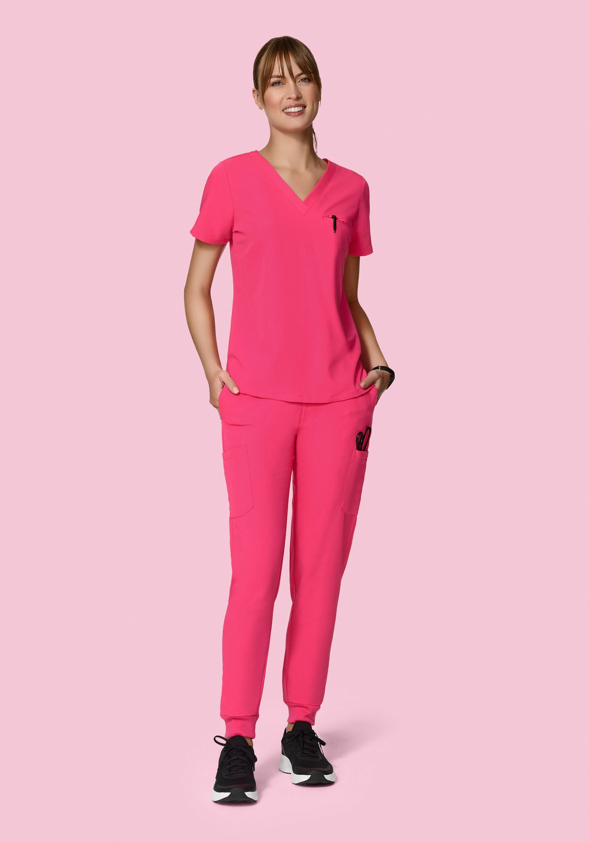 9 Pocket Joggers Azalea