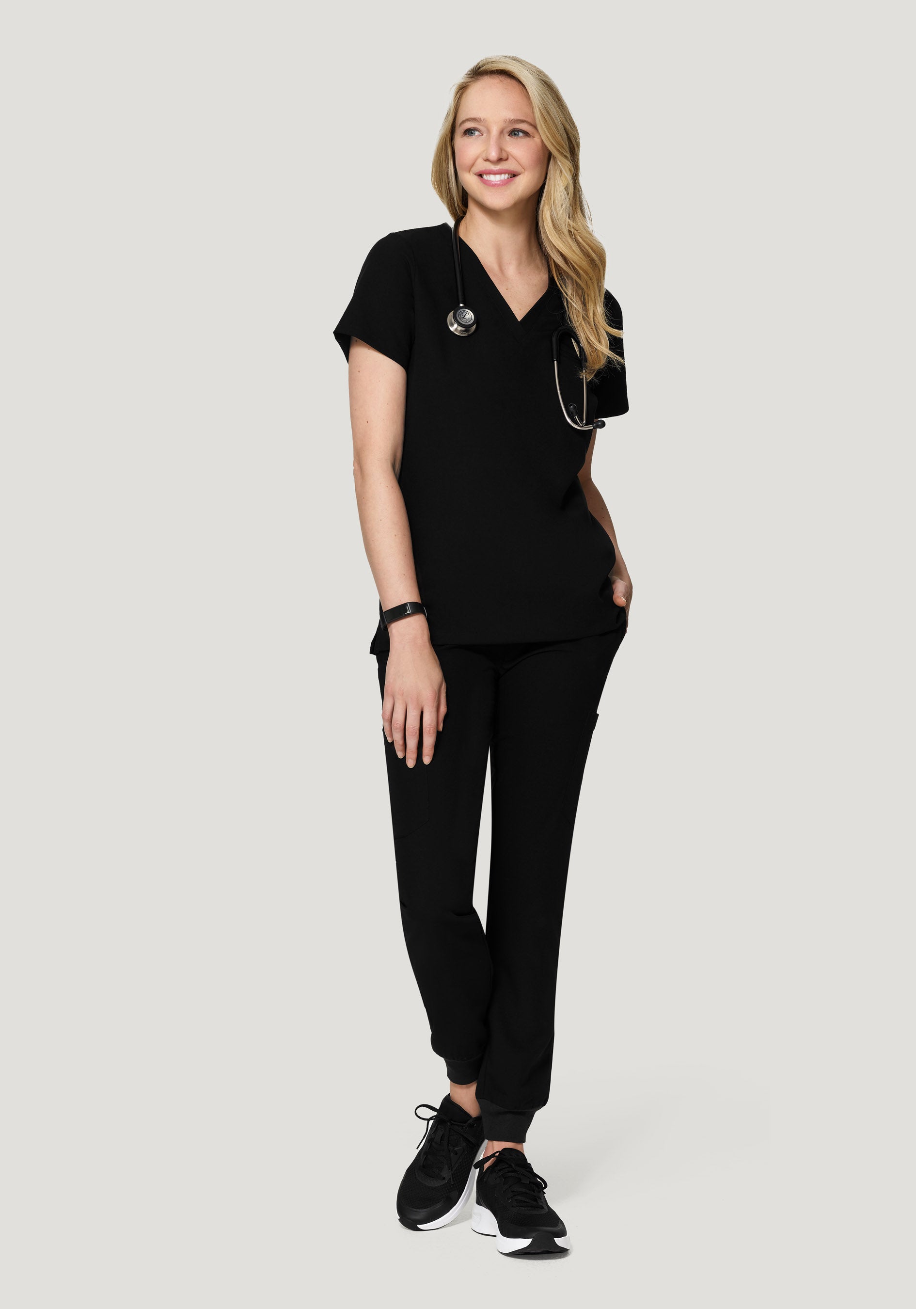 One Pocket Top Black