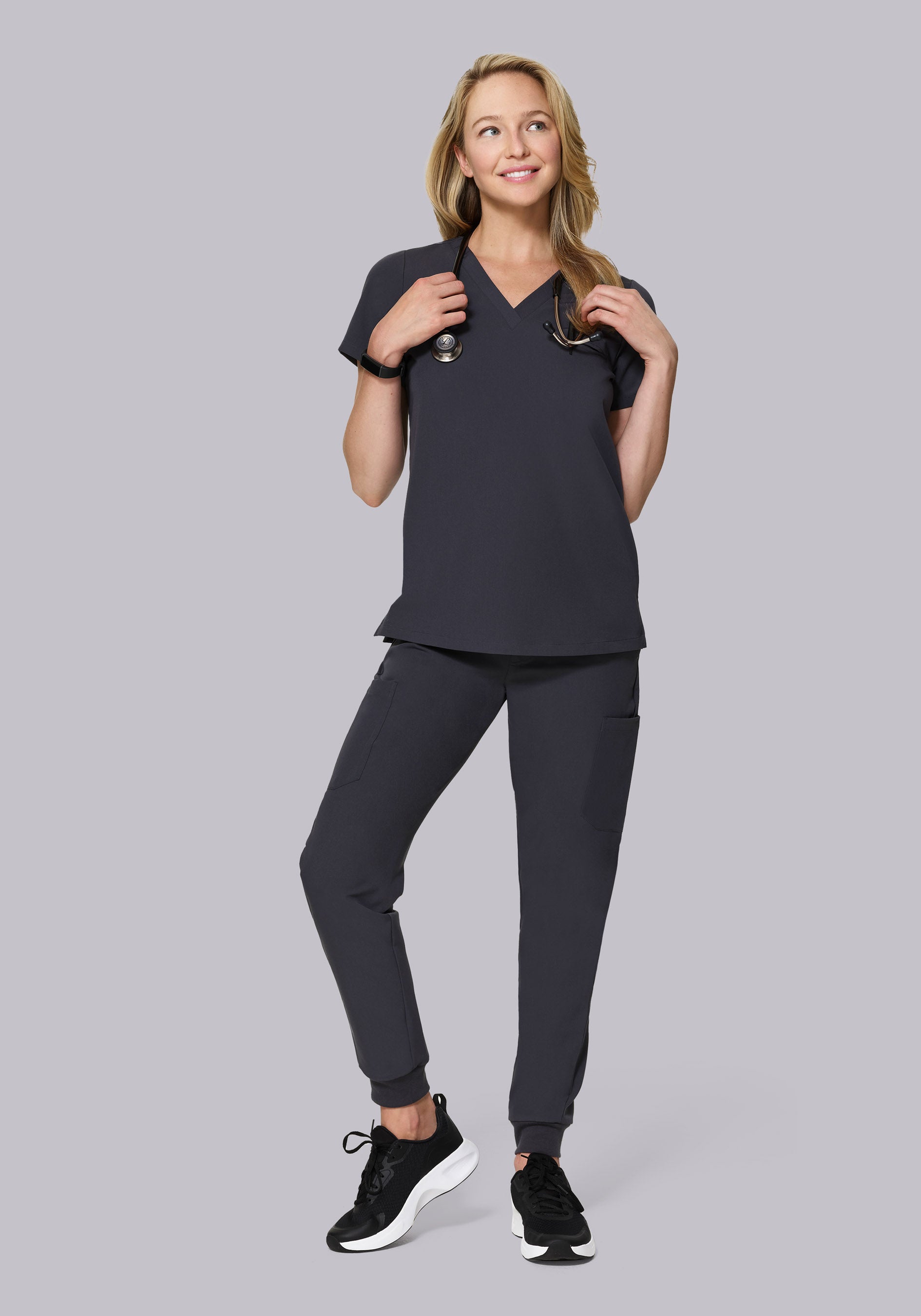 9 Pocket Joggers Pewter