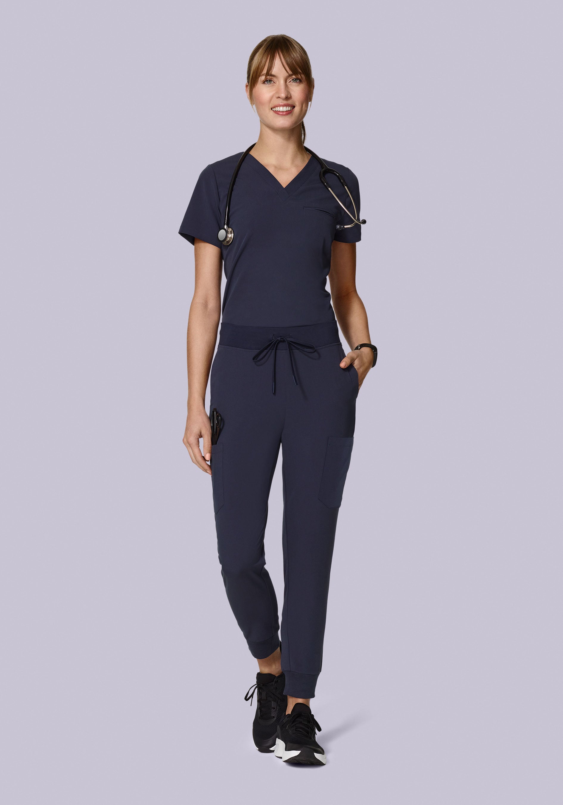 9 Pocket Joggers Steel