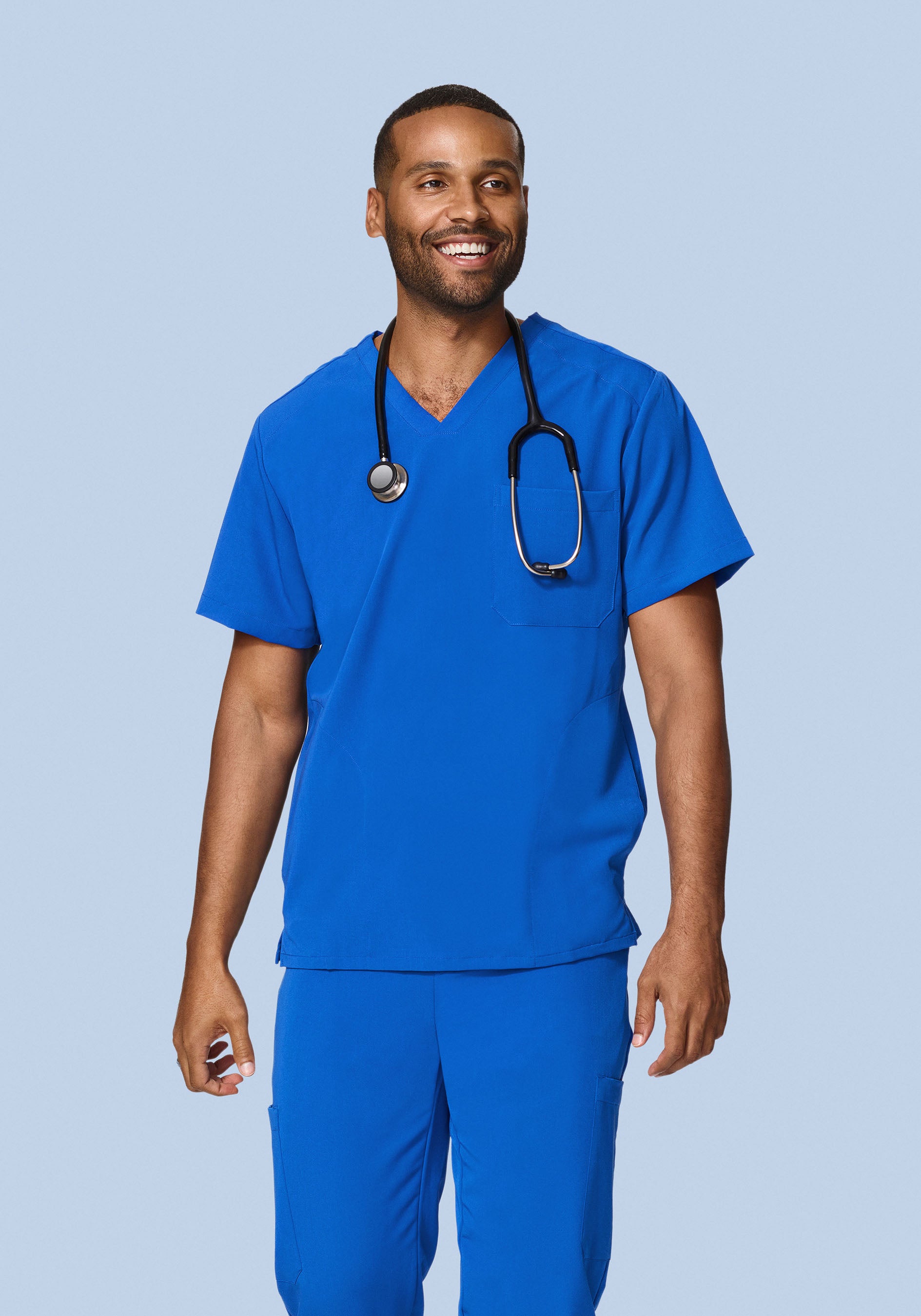 7 Pocket Cargos Royal Blue