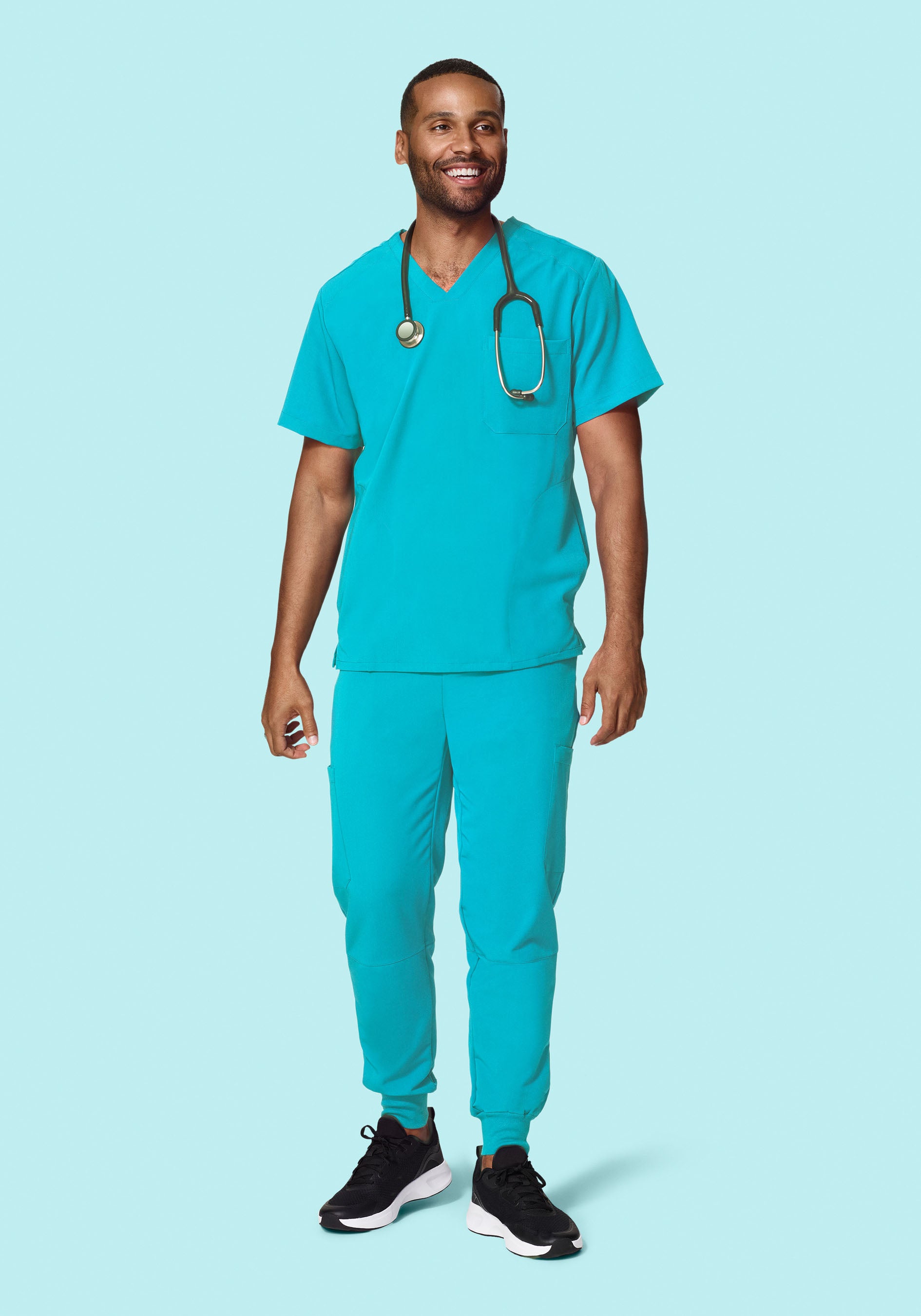 7 Pocket Joggers Teal