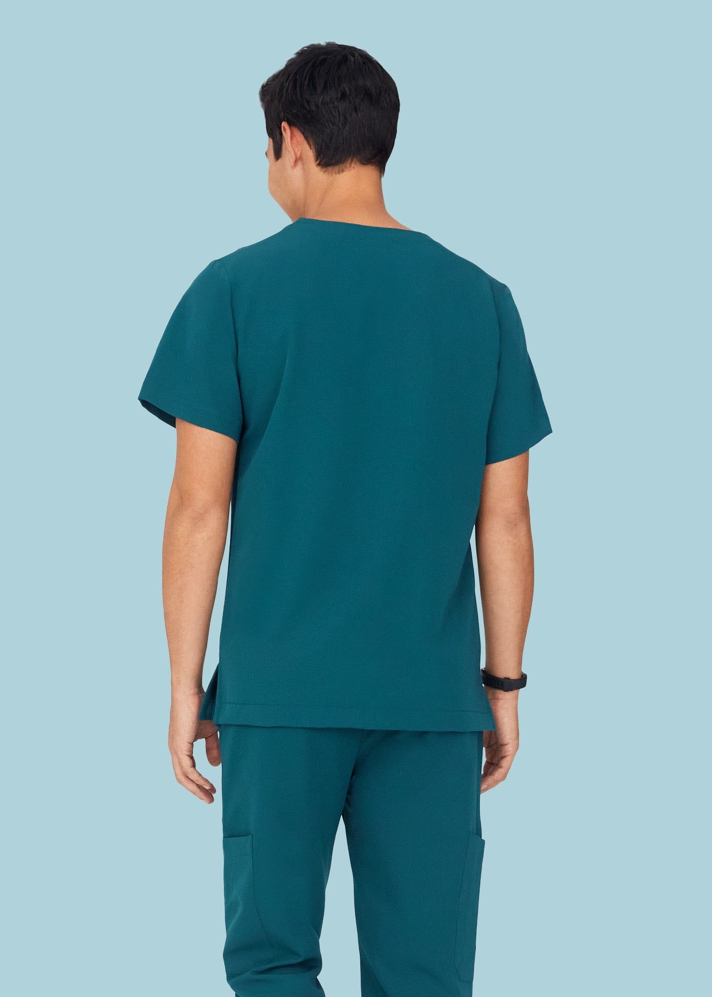 Two Pocket Top Caribbean Blue