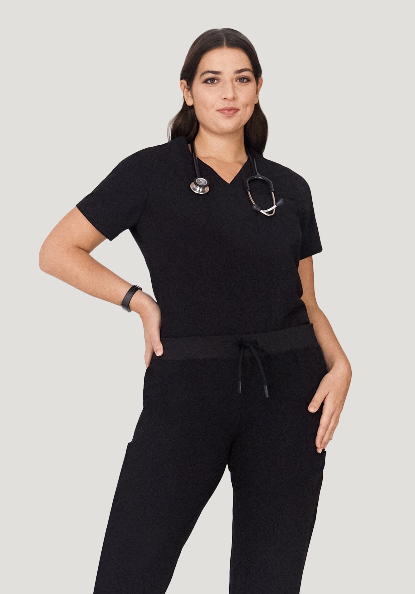 One Pocket Top Black