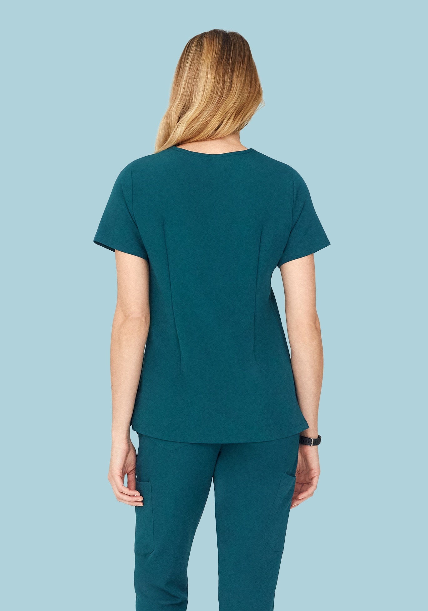 One Pocket Top Caribbean Blue